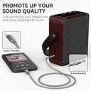 3 x Welldiea USB C to Aux 3.5mm Audio Jack Adapter - Type-C to 3.5mm Headphone Cable Compatible with iPhone 16/15 Series, iPad Pro/Air, Pixel 7 (Grey)