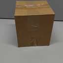 ALELION Wooden Tissue Box Cover Square - Large Black Tissue Box Holder for Tabletop Night Stands Bathroom Office - Decorative Facial Cube Tissue Box Cover