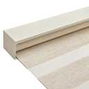 Joydeco Linen Zebra Blinds for Indoor Windows, 71" W x 72" H, Beige