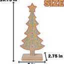 Gingerbread Tree Gingerbread Christmas Decorations Indoor Resin Christmas Tree Statue Decorations Kitchen Tabletop Xmas Decor