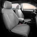 FREESOO HRV Seat Covers for Honda HRV LX 2016-2022 & HRV EXLEX 2016-2018,Faux Leather Car Seat Cover Full Set Waterproof - Grey