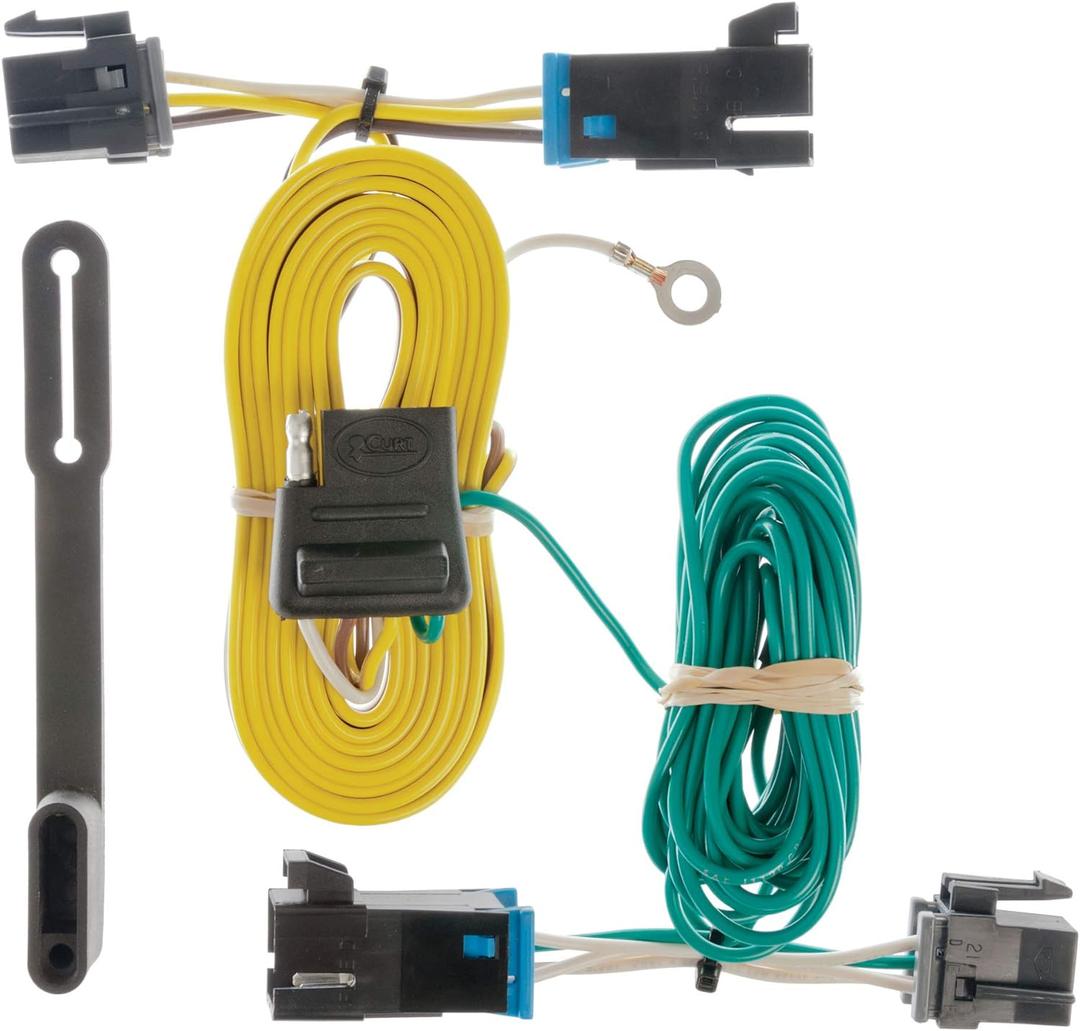 CURT 55540 Vehicle-Side Custom 4-Pin Trailer Wiring Harness, Fits Select Chevrolet Express, GMC Savana 1500, 2500, 3500, 4500 (Regular) CURT 55540 Vehicle-Side Custom 4-Pin Trailer Wiring Harness, Fits Select Chevrolet Express, GMC Savana 1500, 2500, 3500, 4500 (Regular)
