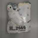 CREVENT Cozy Plush Baby Security Blanket, Loveys for Baby Girls and Boys, Birthday (Deer+Tag)