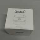 ODISTAR Desktop Vacuum Cleaner,Mini Table dust Sweeper Energy Saving with auto PowerOff Function,High Endurance up to 400 mins,Cordless&360º Rotatable Design for Keyboard/Office(Orange Charging)