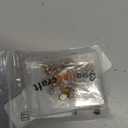 Beebeecraft 1 Box 50Pcs Golden Earring Backs 304 Stainless Steel Round Screw Ball Backs Stoppers Post Studs for Jewelry Making Earring Piercing Supplies Findings 3/4/5/6/8mm