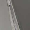 LazBlinds No Drill Cordless Zebra Blinds, 27" W x 48" H, Stone Grey