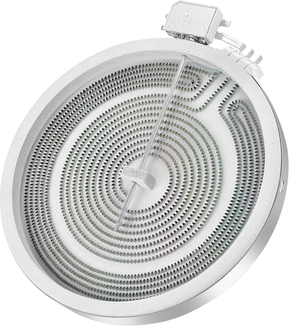 Upgraded WB30X24111 WB30T10133 Range 9" Dual Radiant Surface Element Compatible with G-E Hot-Point Electric Range 9 inch Dual Surface Burner Element, Replace 2512343818