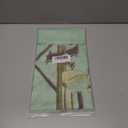 Laundry Room Window Curtain Valance Rod Pocket for Laundry Decorative 58 X 18 Inches