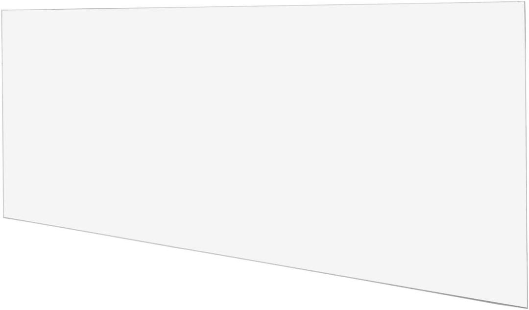 Clear Acrylic Plexiglass Sheet - 1/8" Thick Cast - 12" x 24"