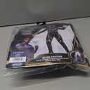 Marvel Black Panther Official Youth Halloween Costume - Premium Quality Padded Jumpsuit with Plastic Mask (L)