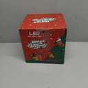 Christmas Decorations Indoor, Purtuemy Set of 3 Christmas Lighted Gift Boxes 60 LED Light up Xmas Present Ornament for Tree Indoor Outdoor Yard Holiday Door, Xmas Lights, Warm White, UL Plug (red)