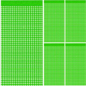 Square Tinsel Curtain Party Backdrop - 5pcs Glitter Foil Fringe Curtain Party Decor Green Photo Booth Backdrop Streamers for Halloween, Christmas, Birthday, Graduation, Wedding Party Decorations