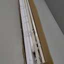 Double Row Curtain Track Silent Heavy Duty Drop Ceiling Curtain Track for Curtains-Room Divider for Living Room Bedroom Hospital Easy Install(White,2.8m(9.2ft))