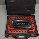 Corner Clamp for Woodworking, 90 Degree Clamp with Box, Right Angle Clamp Woodworking Tools, 4 Pack 5.5" x 5.5"Aluminum Alloy Positioning Clamping Squares for Picture Frames Cabinets