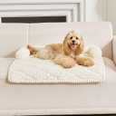 HAOMAIJIA Dog Couch Bed for Large Dogs, Non Slip Pet Couch Covers for Sofa Thick Soft Washable Dog Couch Cover Protector All Seasons Universal Dogs and Cats Bed Mat (Navy Blue, X-Large) (X-Large(47.24"L x 37.4"W x 6.3"Th))