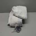 90 Inch Pinch Pleated Linen Blackout Curtains for Living Room Cream Natural 100% Black Out Extra Wide Curtains Pinch Pleat Dual Layer Drapes Birch Ivory Drapes for Dining Bedroom Office 60x90 1 Panel