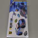 CORPER TOYS Deformation Police Car Toys Playset for Kids with Launchable Missile, Helicopter and Vehicles Set for Boys and Girls Gift for Christmas Birthday