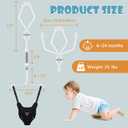 Baby Jumper, Baby Doorway Jumper with Adjustable Strap, Protable Baby Jumpers and Bouncers, Easy to Assemble, Baby Bouncer Jumper with Water Mat
