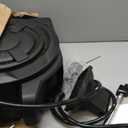 wikiwiki Retractable Garden Hose Reel 1/2 in x 100 ft, Heavy Duty Wall Mounted Hose Reel with 10- Function Sprayer Nozzle, Automatic Slow Return System/180Swivel Bracket/UV Resistant (Black)