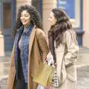 16 Pcs Metallic Bling Small Gift Bags Bulk with Cardboard Bases, Glossy Gold Reusable Party Bags for Birthday, Wedding, Christmas, Parties- 10.2x3.9x8.3 In