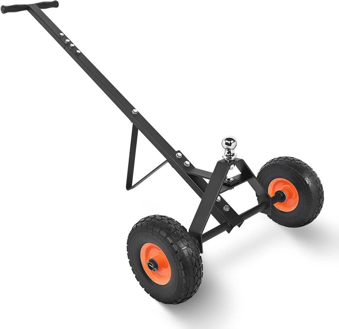 Nilight Boat Trailer Dolly Solid Steel Heavy Duty 600 Pound Capacity with 12" Polyurethane Tires 1-7/8" Hitch Ball Nilight Boat Trailer Dolly Solid Steel Heavy Duty 600 Pound Capacity with 12" Polyurethane Tires 1-7/8" Hitch Ball