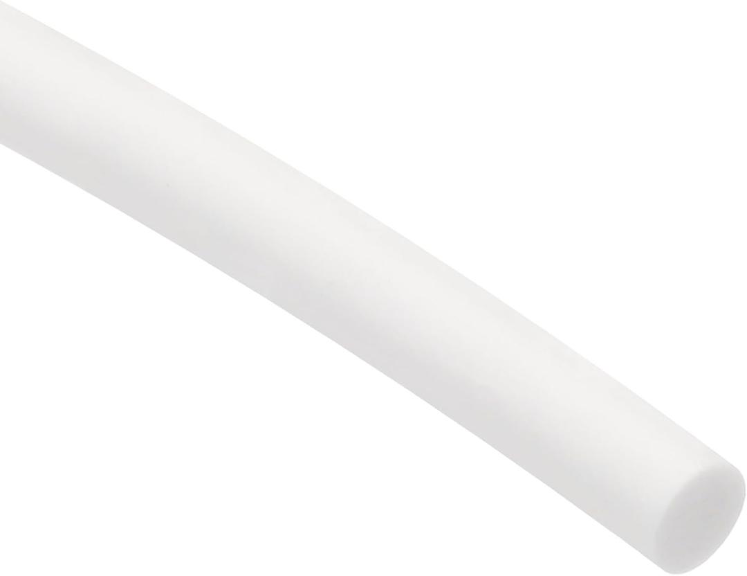 Uxcell Silicone Foam Seal Weather Strip 15mm Dia 2.5m 8ft Sponge Rubber Cord Solid White