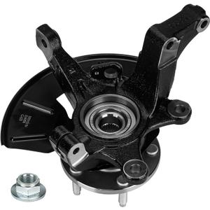 TadaMark Front Left Steering Knuckle & Wheel Bearing Hub Assembly Fit for Ford Escape 2005-2012, fit for Mercury Mariner 2005-2011 fit for Mazda Tribute Replace for 698405 698-405 Driver Side