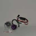 2204 2500KV Brushless Outrunner Motor with Mount Set for 1/24 RC Micro Rock Crawlers Axial SCX24 Models Upgrade Replacement