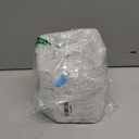 Clear Adhesive Wall Storage Bins, 4 Pack Cabinet Door Organizer Holders, Hanging Wall Mount Pockets, Plastic Cups for Shower Bathroom Makeup Office Craft Remote Kitchen Sink RV Organization (Small)