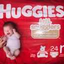 136 Ct Little Snugglers Huggies Diapers