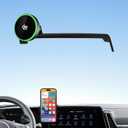 Qi2.2 Max 25W Fast Wireless Car Charger Phone Holder for 2023 2024 2025 Kia Sportage 12.3-Inch Screen, Magnetic Phone Mount Compatible with MagSafe