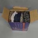 LINEMIN Wool Socks for Women Winter Warm Hiking Thick Warm Cozy Boot Crew Gift Socks 5 Pairs (Pure Color Style)