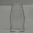 Soda Can Organizer for Refrigerator, Stackable Canned Food Pop Cans Container Can Holder Dispenser with Lid for Fridge Rack Freezer, Clear Storage Bins-Holds 12 Cans Each (One)