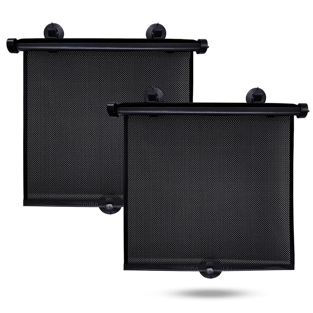 EcoNour Car Window Shades for Windows (2 Pack) | Shade Automotive Interior Sun Protection Large Offers Complete from UV Rays and Glare 18" x 20"