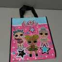 LOL Surprise Pink Plasic Tote Bag - 13" x 11" (1 Pc.) | Perfect for Kid's Birthdays, Treats, and Gifts