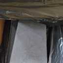 Convertible Sleeper Chair-Fabric Futon Sofa Bed, Single Sleeper Sofa, Small Couch Bed with USB Port, Foldable Table, Pillow, Adjustable Backrest for Dorm/Bedroom/College Darkgrey