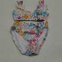 AI'MAGE Women Ribbed Bikini Sets Sporty Swimsuits Scoop Neck Two Piece Bathing Suits High Cut Bikini XS-XXL (Medium, Multi Floral)
