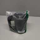 0.6L Small Electric Tea Kettle Lightweight, 20 Ounce Double Wall Hot Water Boiler Stainless Steel Auto Shut-off, 120V Portable Travel Electric Kettle Fast Boil for Tea and Coffee, Black