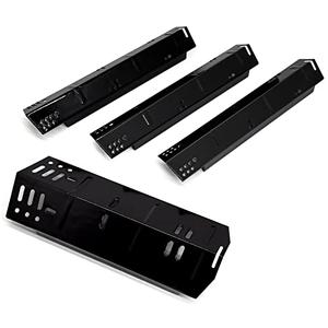 Criditpid Grill Heat Plate Replacement for Dyna-Glo DGH450CRP, Porcelain Steel Heat Shield for Dyna-Glo 4 Burner Grill, 4 Pack