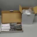 Knife Set, Astercook 21 Pieces Knife Sets for Kitchen with Block, Dishwasher Safe Kitchen Knife Set with Built-in Sharpener, German Stainless Steel Black Knife Block Set