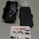 Hrensaw Small Weatherproof Electrical Connection Box(Inner 5.5 x 3 x 2.2inch),Outdoor Electrical Box,Waterproof Extension Cord Covers for Plug, Extension Cables, Holiday Lights,Black