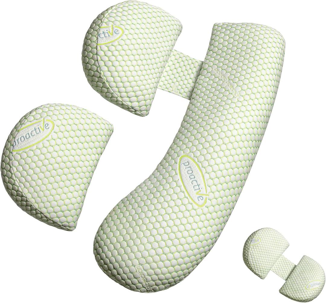Oternal Pregnancy Pillow for Pregnant Women, Soft Pregnancy Body Pillow, Support for Back, Belly, HIPS, Legs, Maternity Pillow with Detachable and Adjustable Pillow Cover