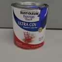 Rust-Oleum 1966502 Painter's Touch Brush Acrylic Latex Paint, 1 Quarts (Pack of 1), Gloss Apple Red, 32.0 Fl Oz