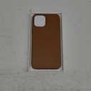 Apple iPhone 12 and iPhone 12 Pro Leather Case with Magsafe - Saddle Brown