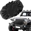 Winch Cover, New Upgrade Heavy Duty 600D Oxford Fabric Winch Covers for 8500-17500 lbs Electric Winch, Waterproof Dustproof Sunproof UV Resistant Tear Resistant Durable, 22 x 9.8 x 7.5