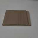 OVZME Taupe Sheer Curtains 96 Inches Long 2 Panels - Soft Light Filtering Window Sheer Panels for Living Room/Bedroom, Top Dual Rod Pocket, 1 Pair, Each 42Wx96L Inches