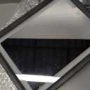 DeLanges LED Shower Mirror Fogless for Shaving - Heated Fog Free, 3 Dimmable Lights, 360° Adjustable, Rechargeable, Drill Free - with Storage Tray, Razor & Shaving Brush Holders,Gifts for Men