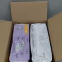 The Honest Company Comfort Dry Disposable Overnight Diapers for Sensitive Skin, Hypoallergenic, Baby Cozy Cloud and Star Signs Design Club Box Size 3 (1628 lbs) 52 Count