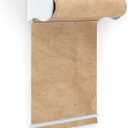 Deluxe Metal Wall Mounted 18" Craft Paper Roll Dispenser and Cutter, White