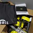 Trekassy Ratchet Straps Heavy Duty (10,000 Lbs Break Strength), Tie Down Ratcheting with J-Hooks, 2" x 15' Cargo Straps for Trucks, Trailers & Moving Appliances - 4 Pack